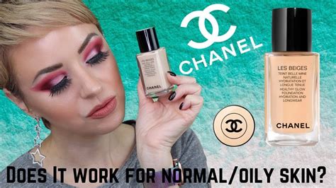 chanel les beiges for oily skin|chanel foundation for face.